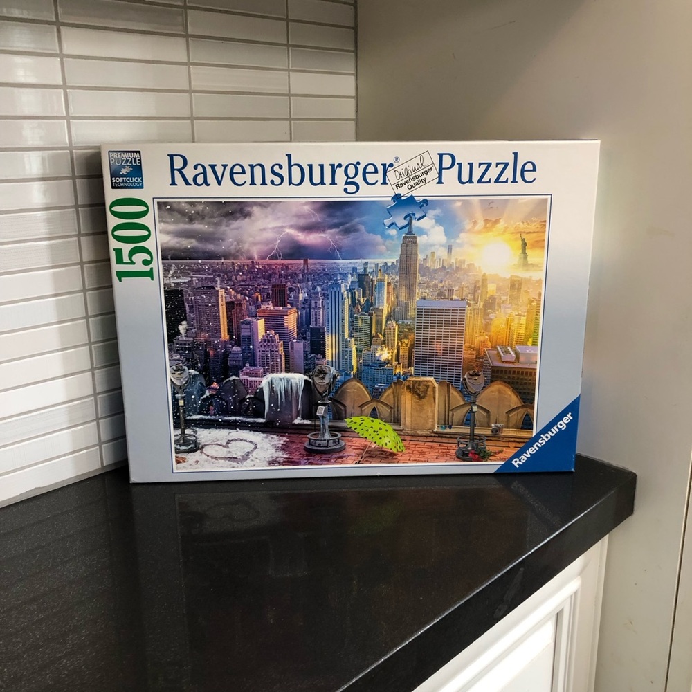 Ravensburger Seasons of New York 1500 piece puzzle 16 008 2